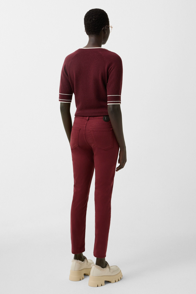 7/8 pants Julie in Wine red 3