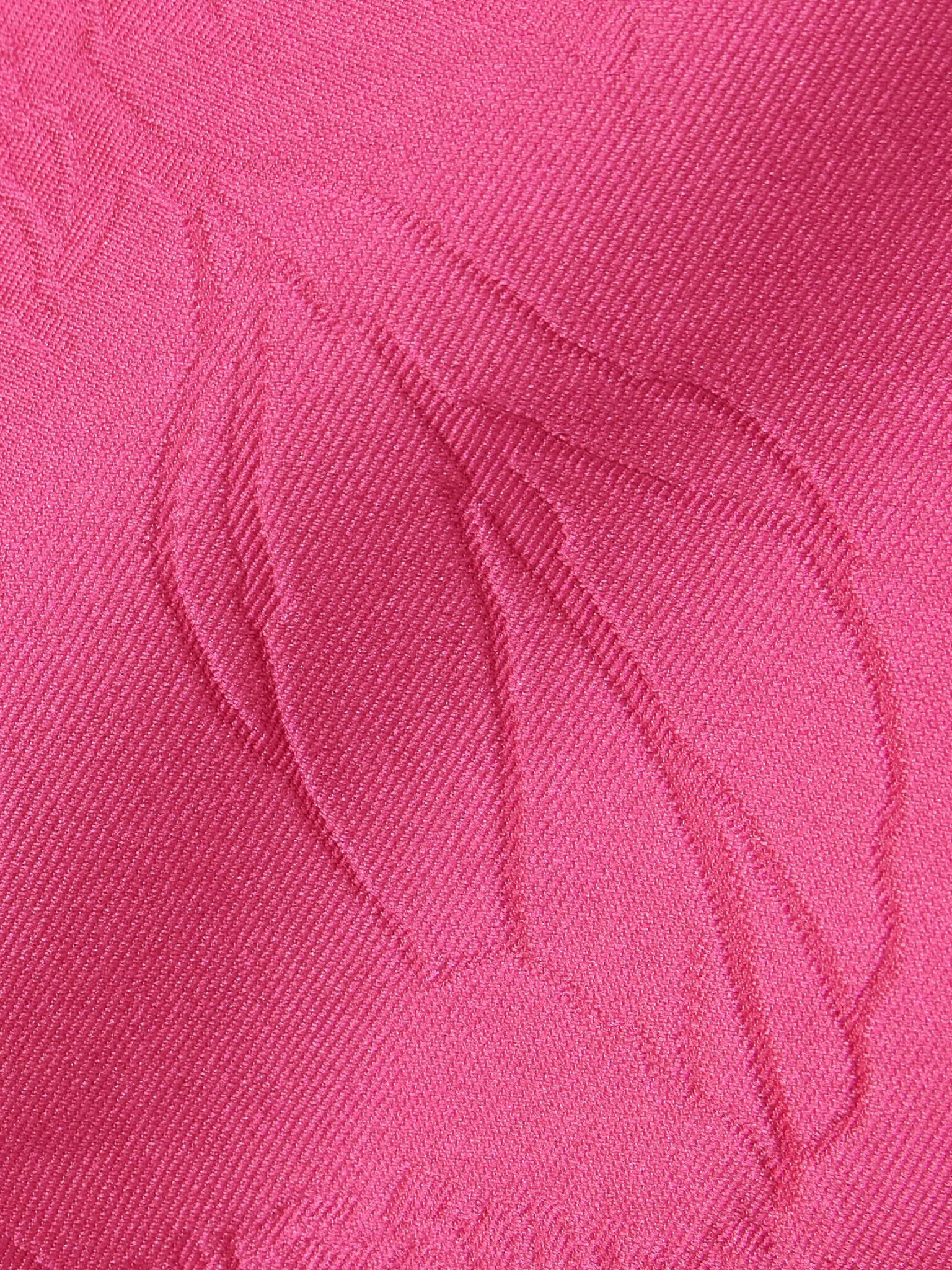 Talia cloqué mini dress Bright pink - 4