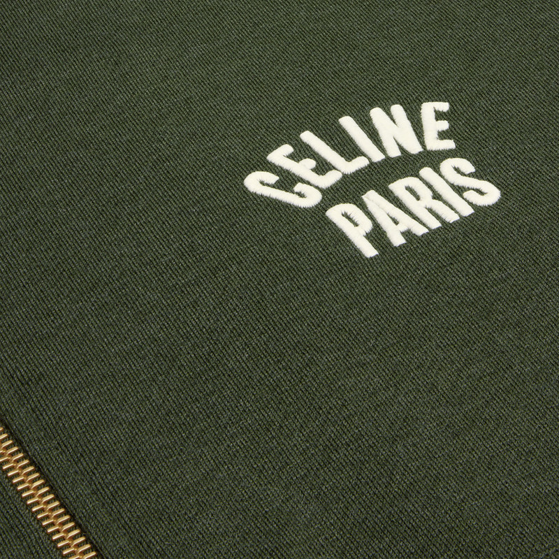 celine paris hoodie in cotton and cashmere 4