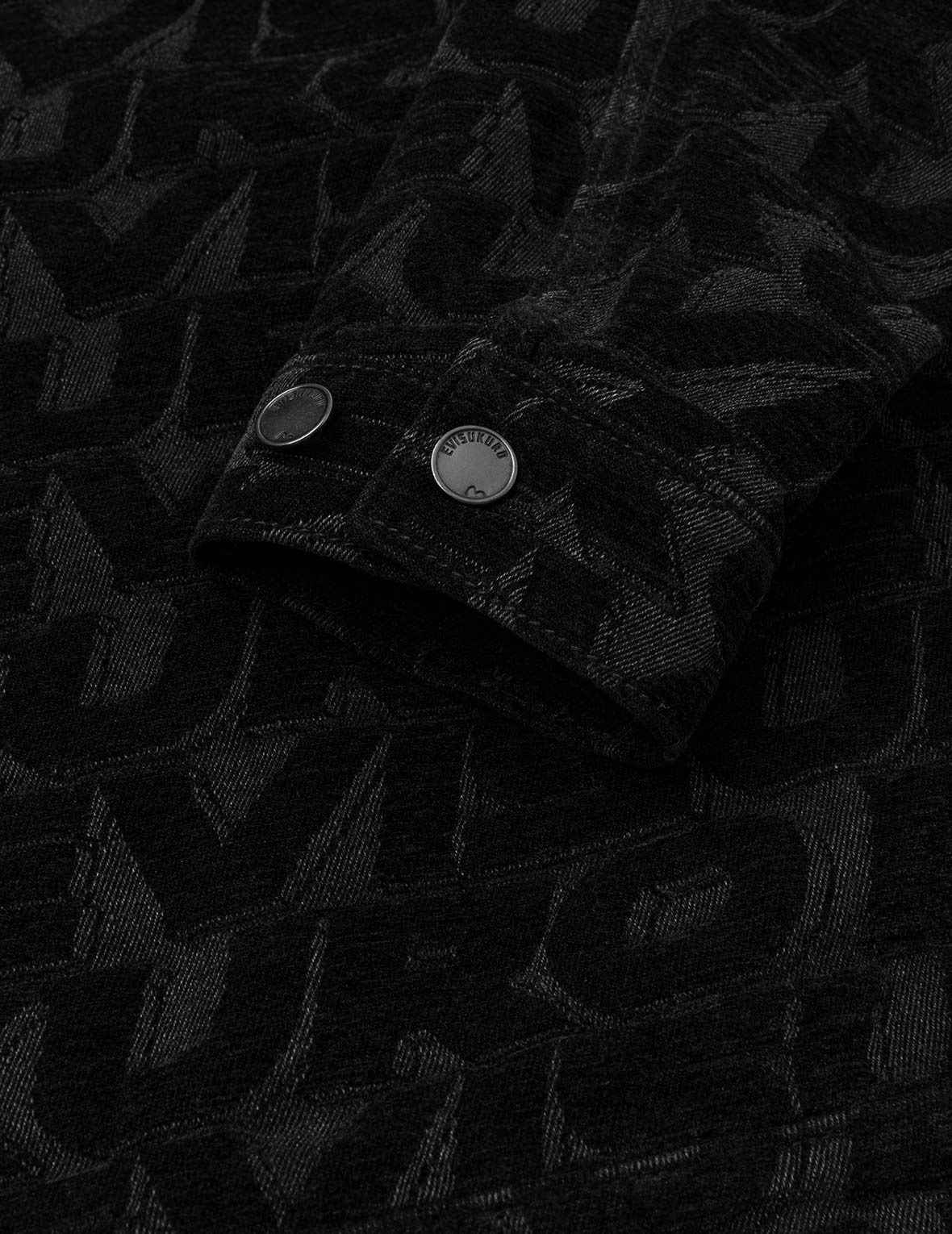 Allover EVISUKURO Jacquard Regular Fit Work Jacket - 13