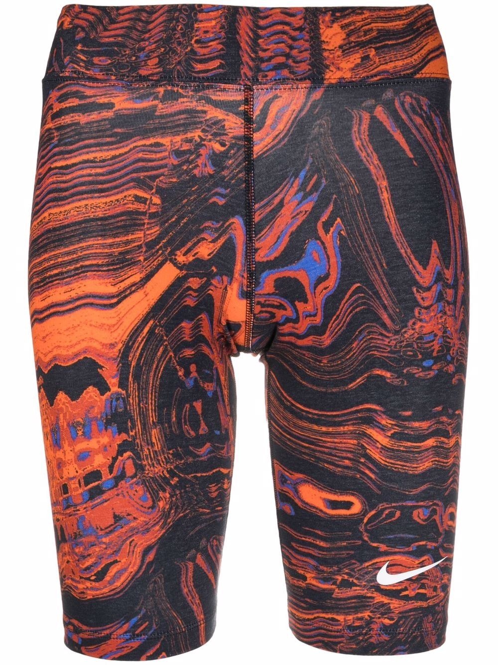 Swoosh-detail track shorts - 1