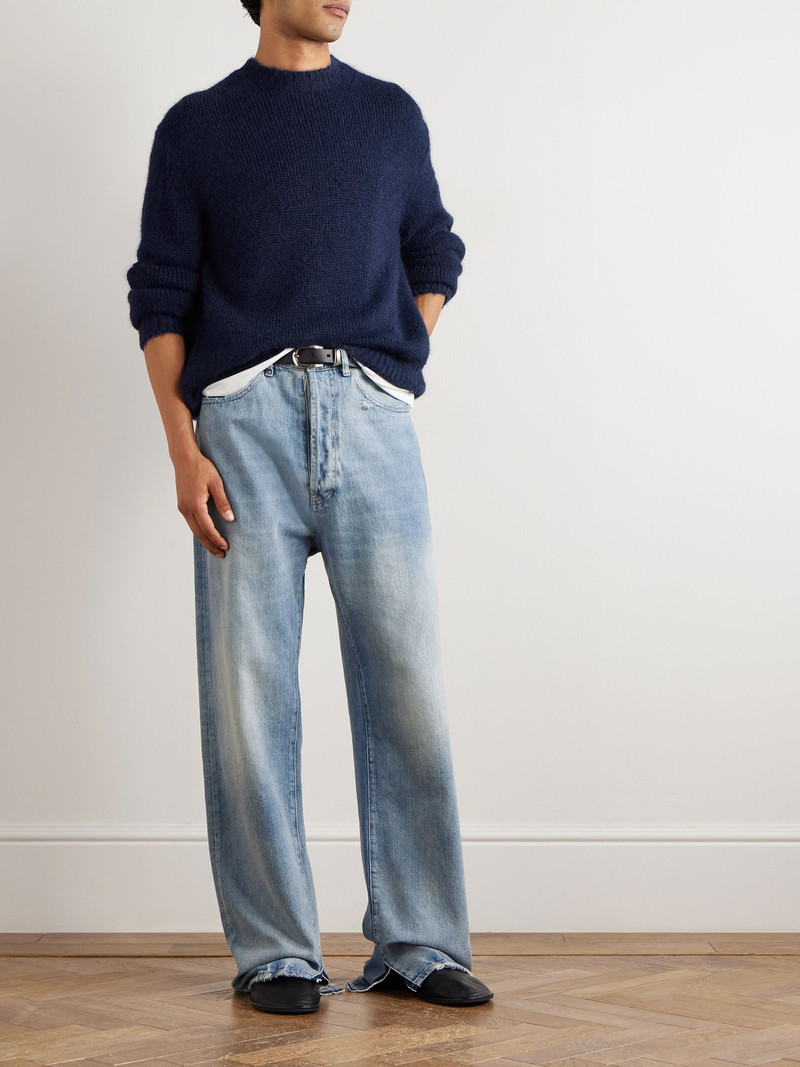 Jil Sander Alpaca-Blend Sweater Navy outlook