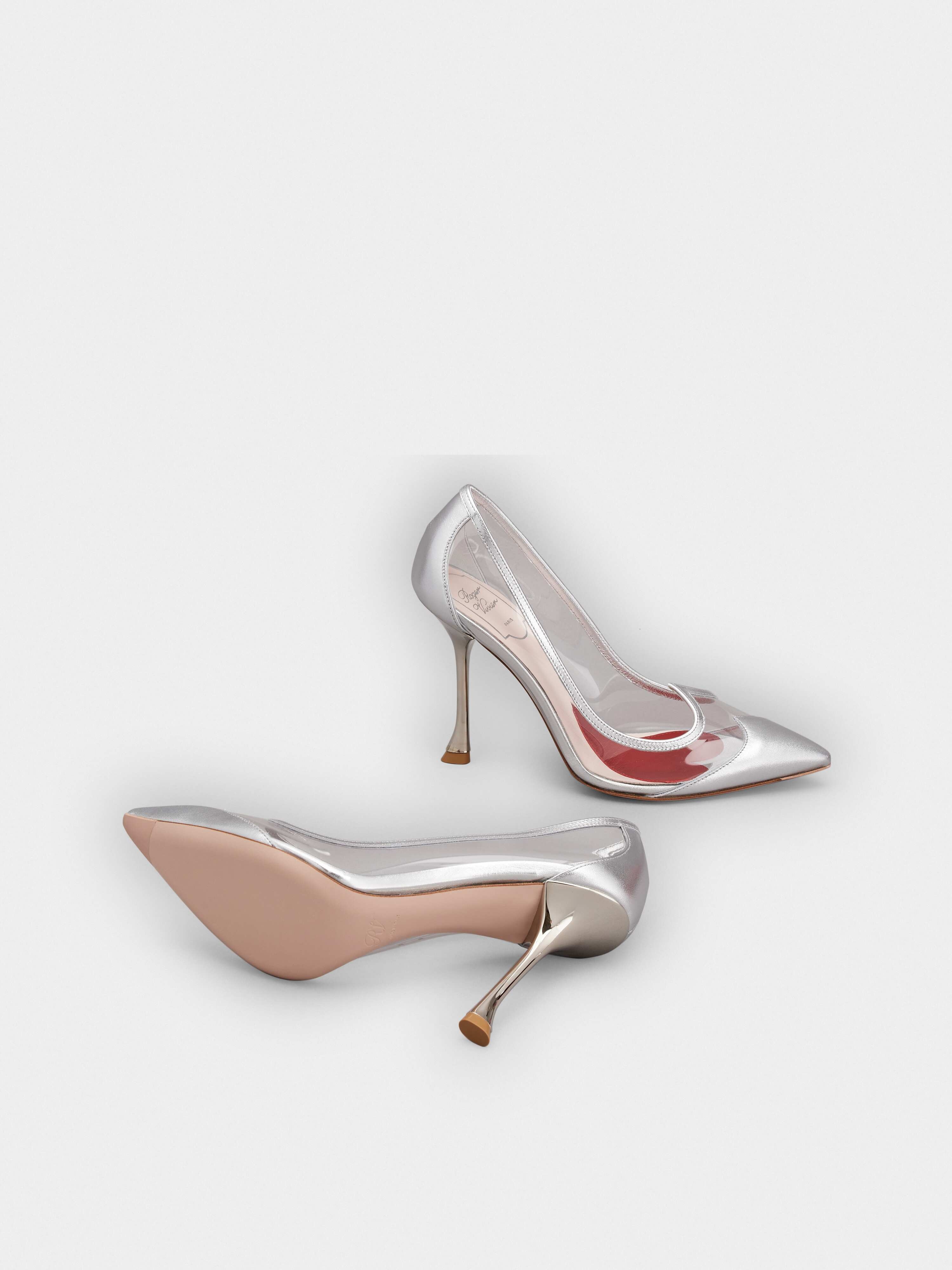 I Love Vivier Pumps in PVC and Leather - 6