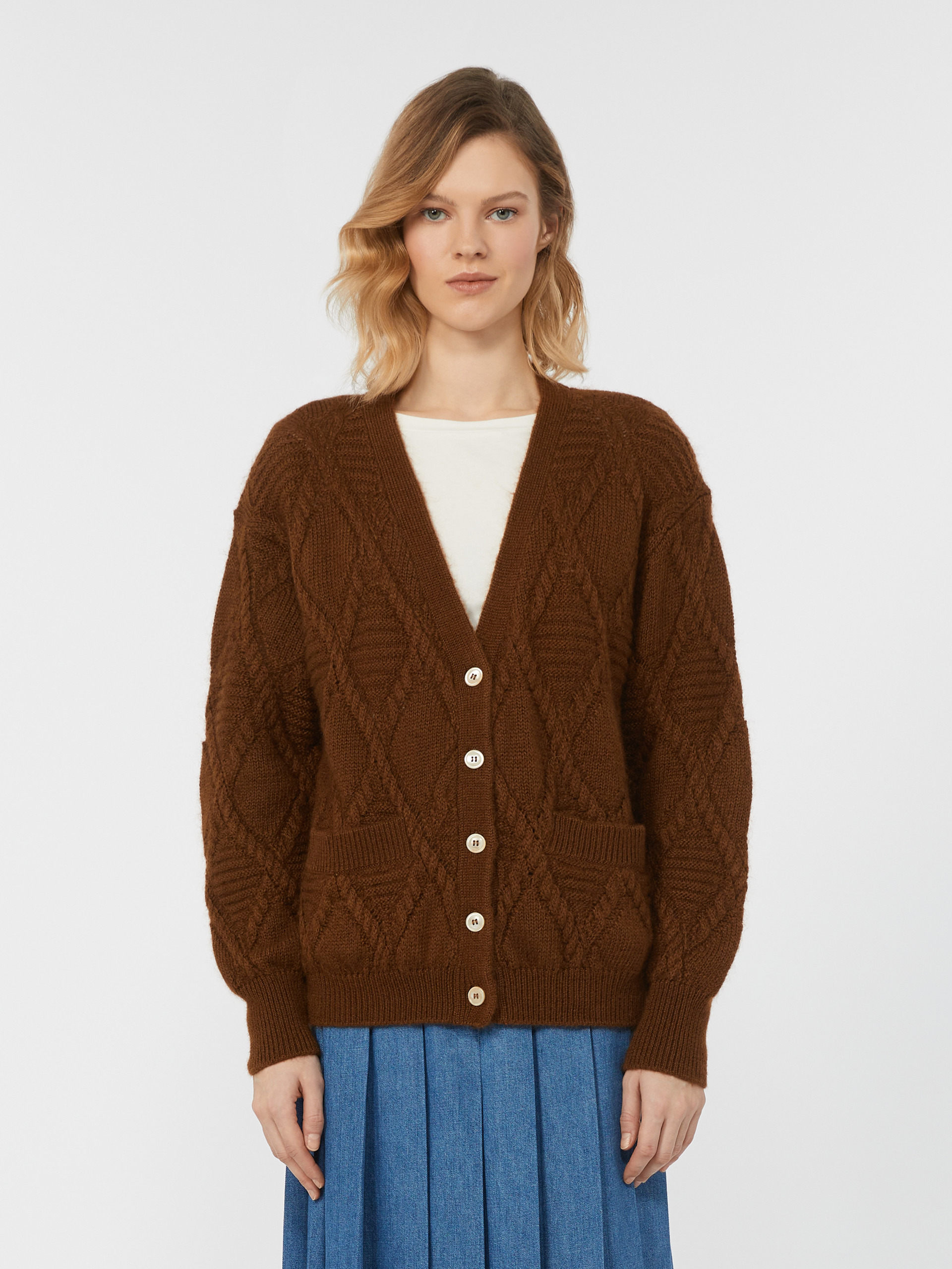 BOLERO Mohair blend cardigan - 3