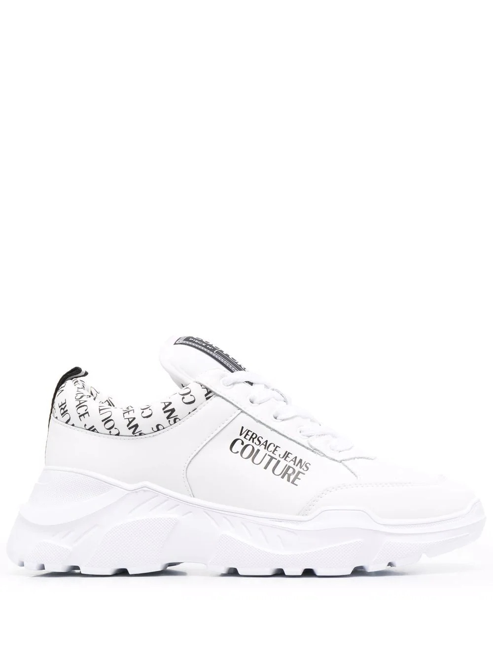 logo-print chunky sneakers - 1