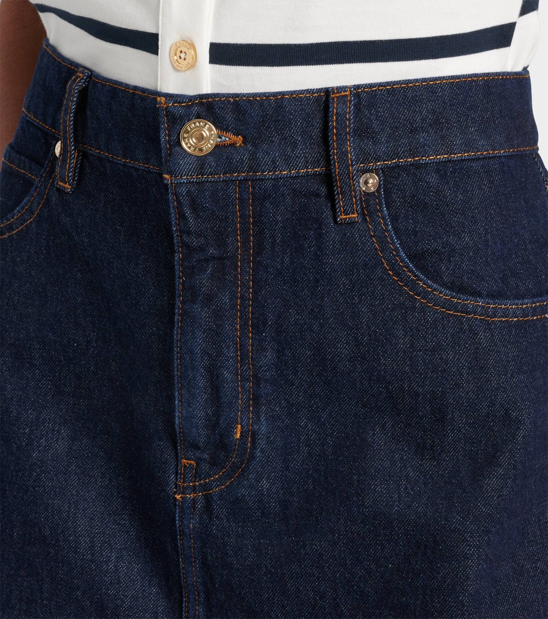 Denim miniskirt - 4