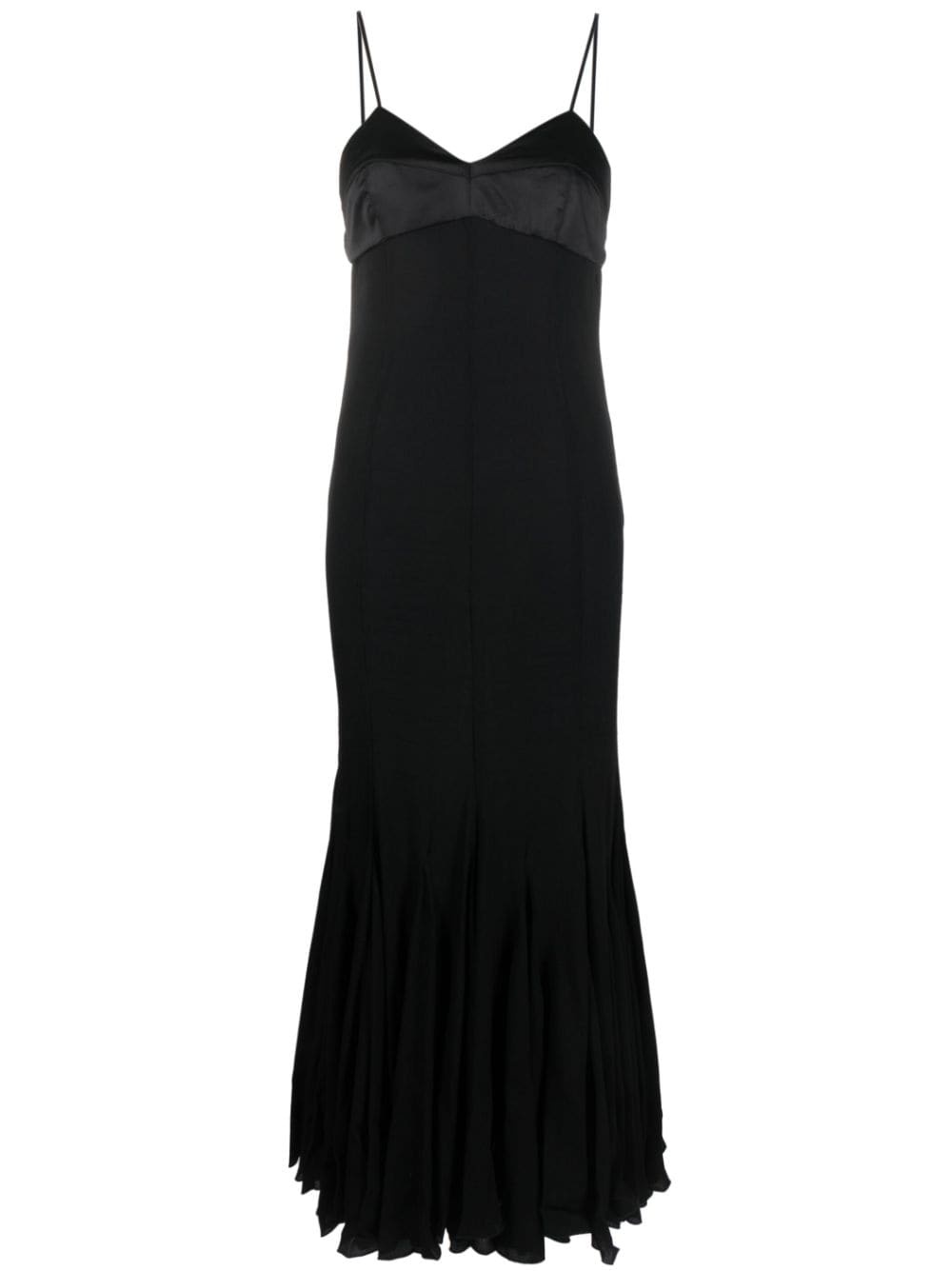 open-back maxi dress - 1