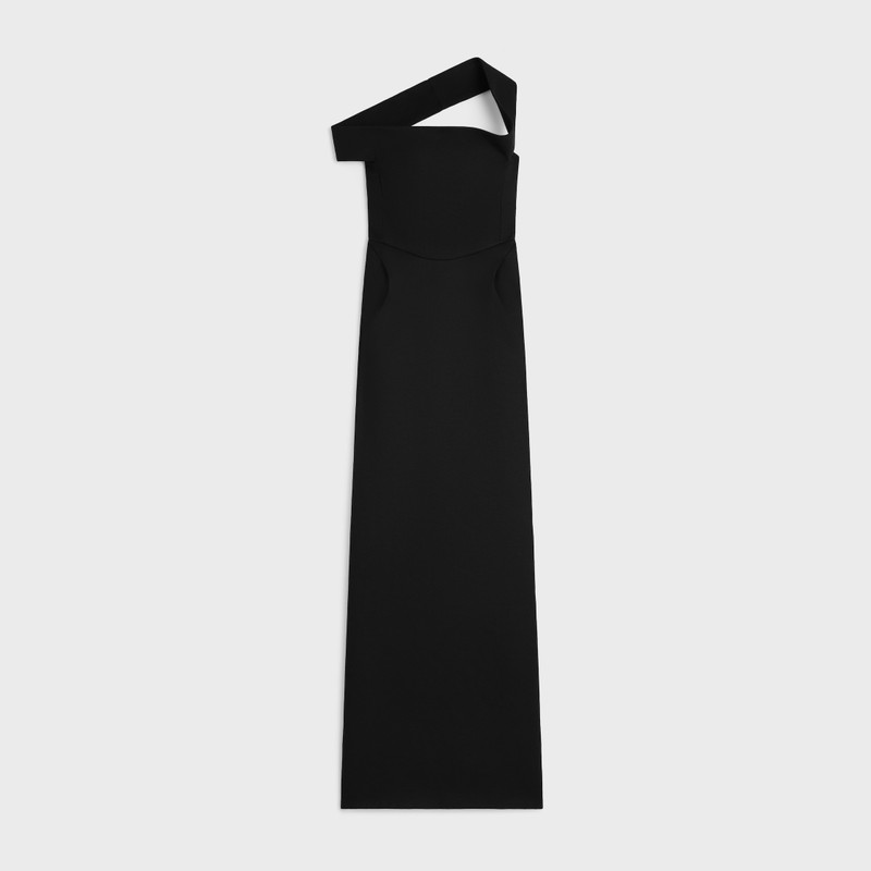 CELINE dress IN wool and silk cady outlook