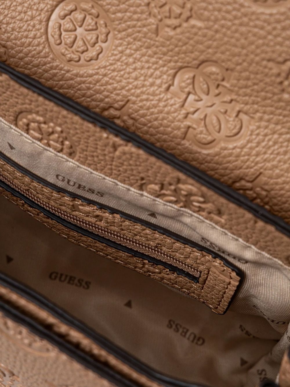 logo-embossed crossbody bag - 5