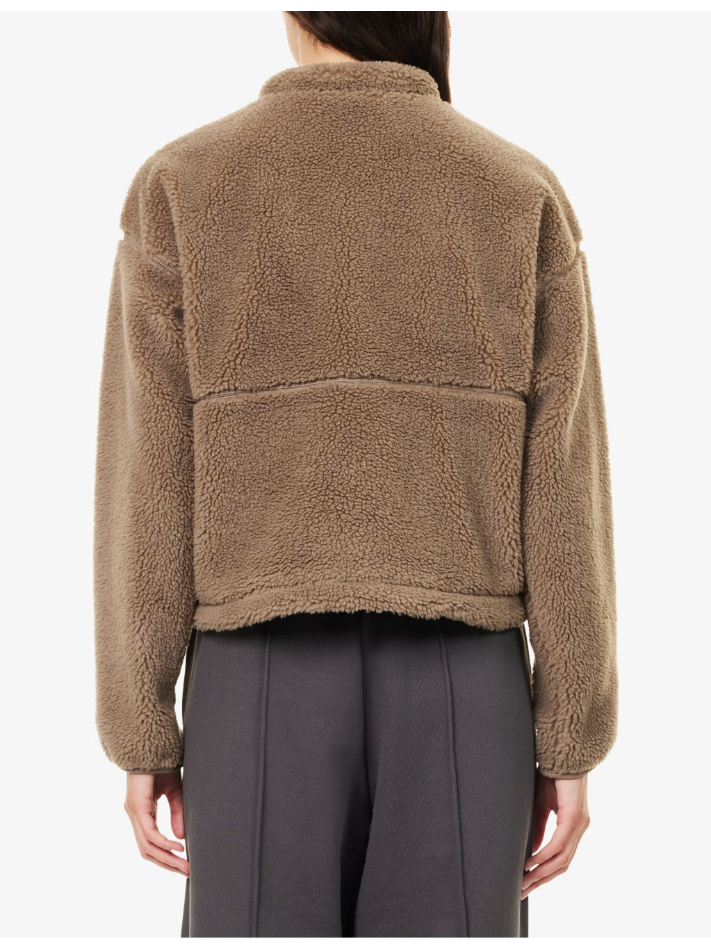 Ex Pile Logo-Embroidered Fleece Jacket - 4