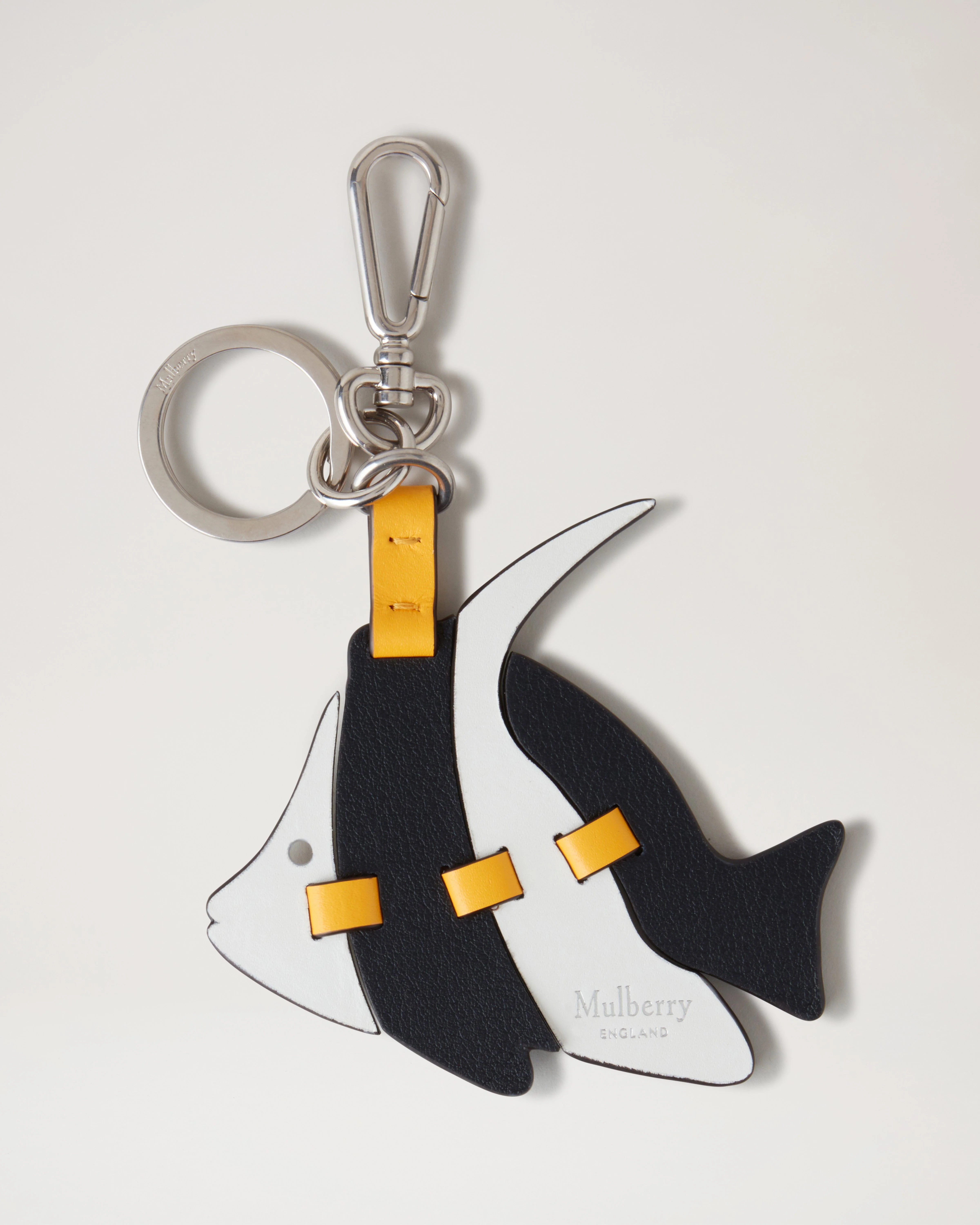Puzzle Keyring - Angel Fish
Black, White & Double Yellow Mixed Material - 1