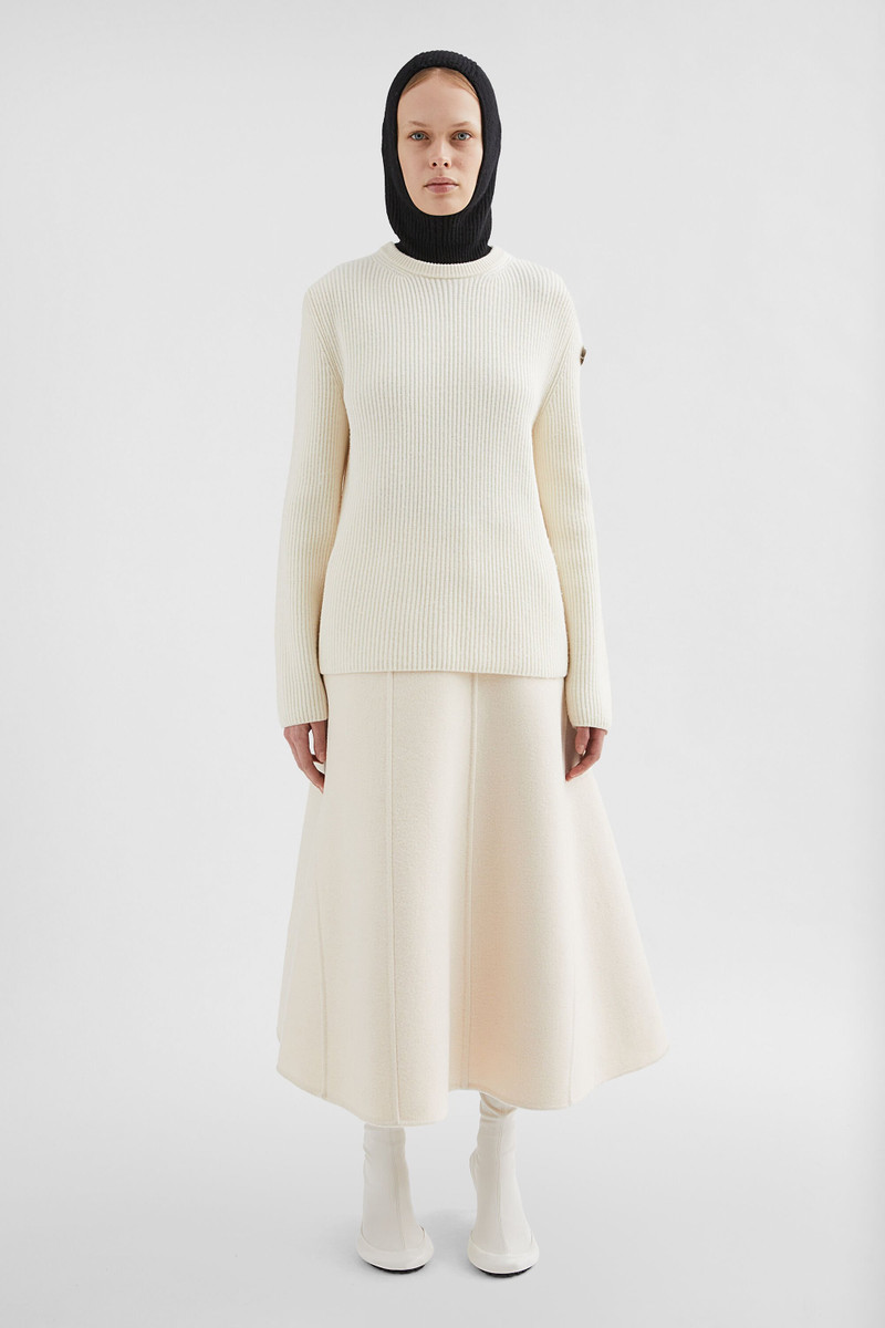 Jil Sander Wool Crew-Neck Sweater outlook