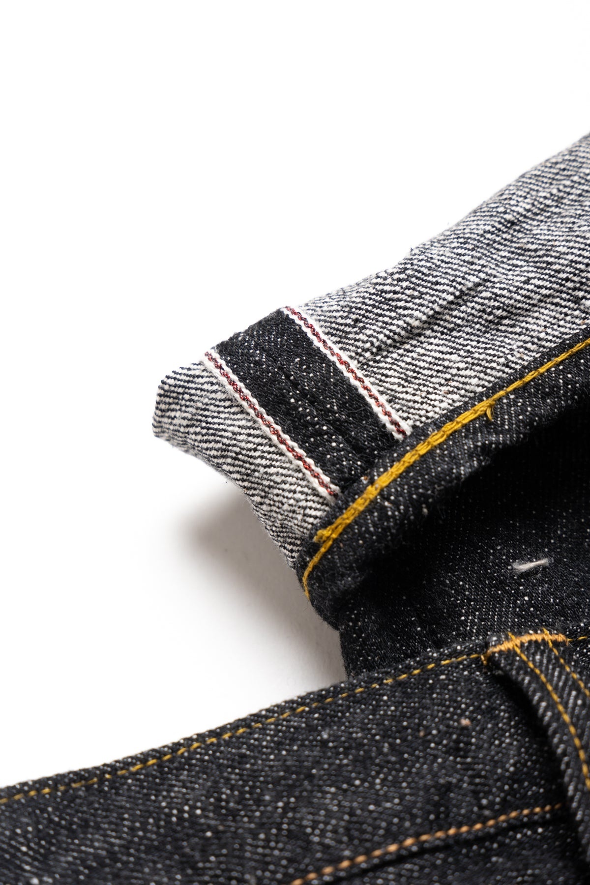 Samurai Jeans S710XX-BK 17oz Black Denim Mid Rise Slim