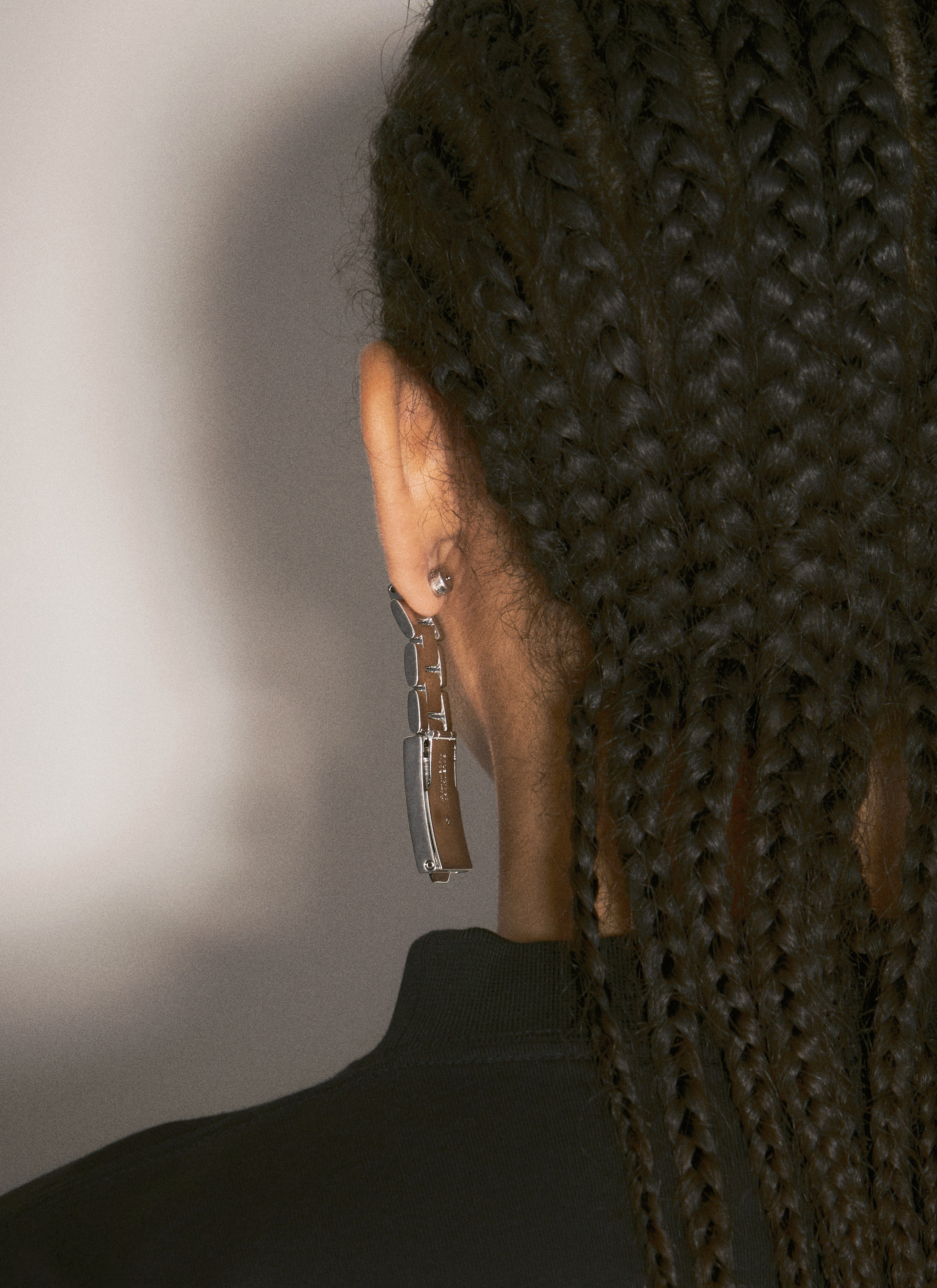 Balenciaga Women 24/7 Long Earrings - 5