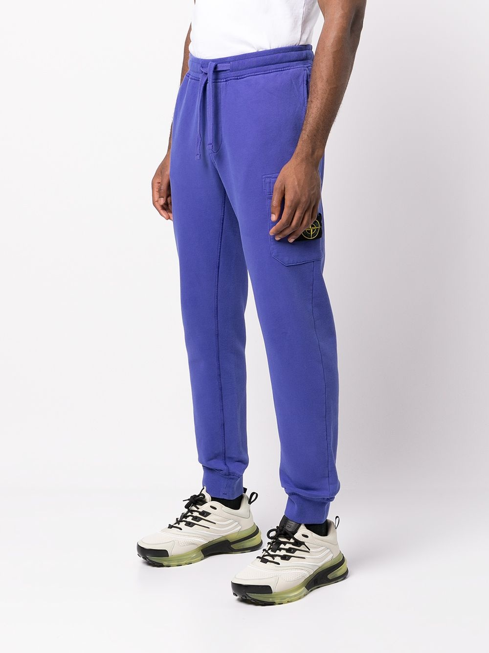 logo-patch track pants - 3