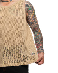 トップス 24SS Stussy Cotton Big Mesh Tank BLACK Stussy Cotton Big Mesh Tank Top - Black – Goodhood