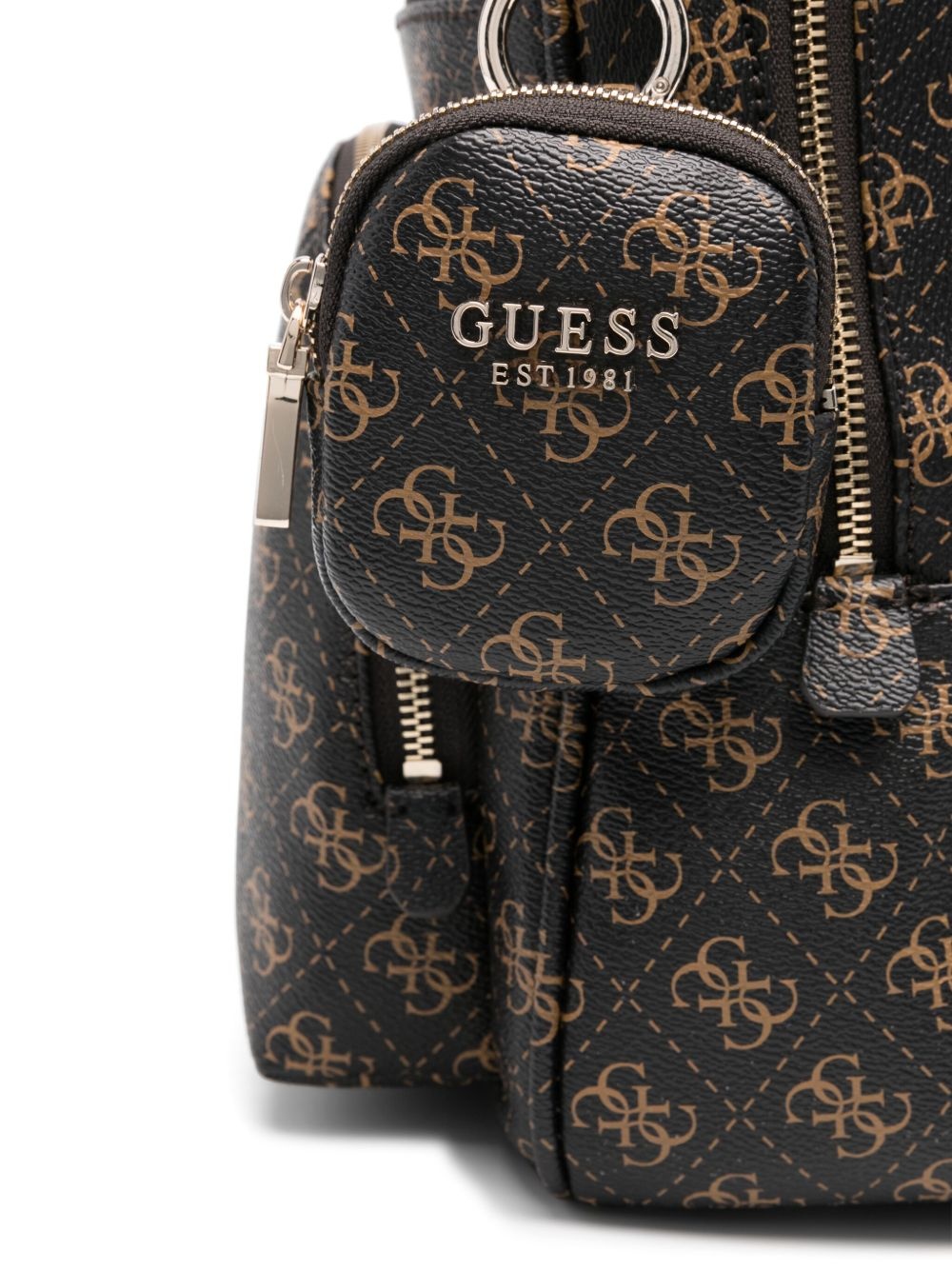 monogram-print backpack - 3