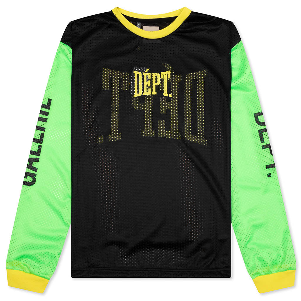 SPORT ELEGANT L/S - BLACK/GREEN/YELLOW - 1