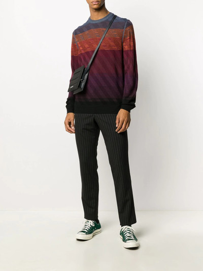 Paul Smith stripe gradient sweater outlook