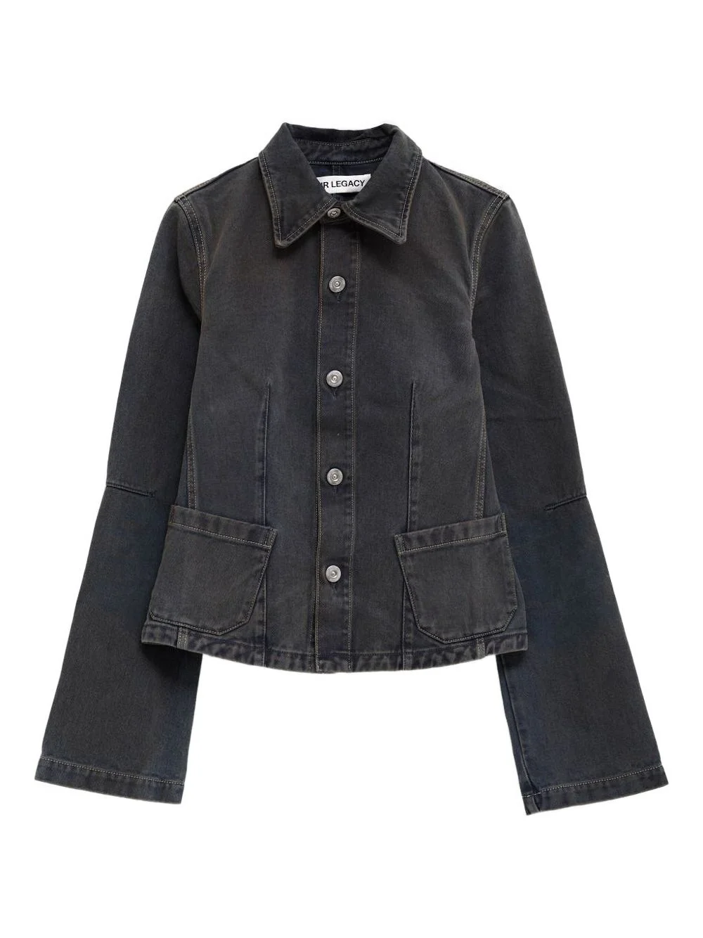 buttoned pocket jacket - 1