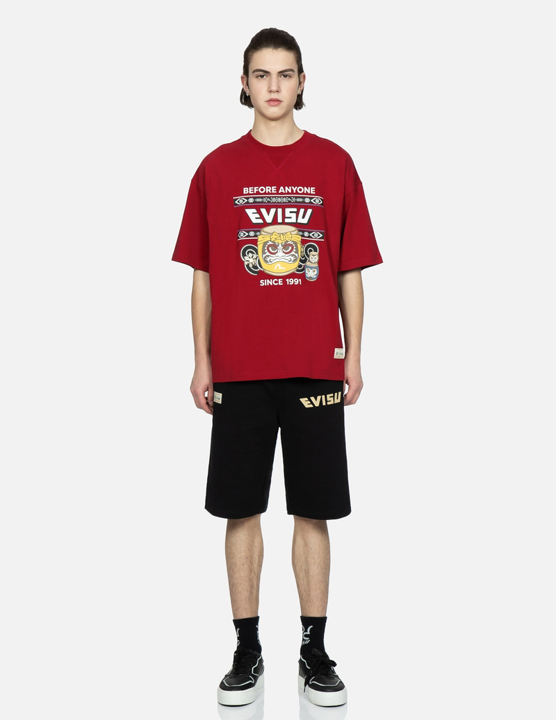 DOUBLE DAICOCK PRINT SWEAT SHORTS 6