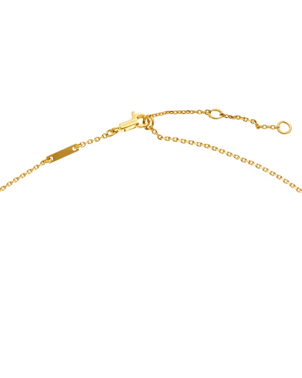 CELINE Triomphe Frame Sparkle Necklace - 3