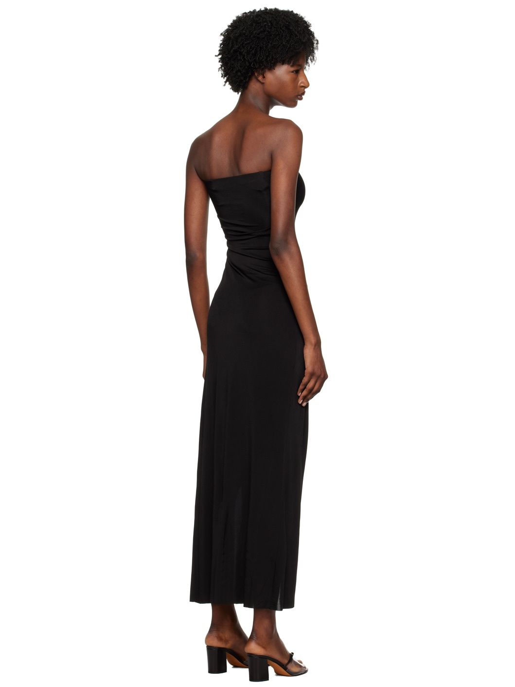 Black Petra Maxi Dress - 3