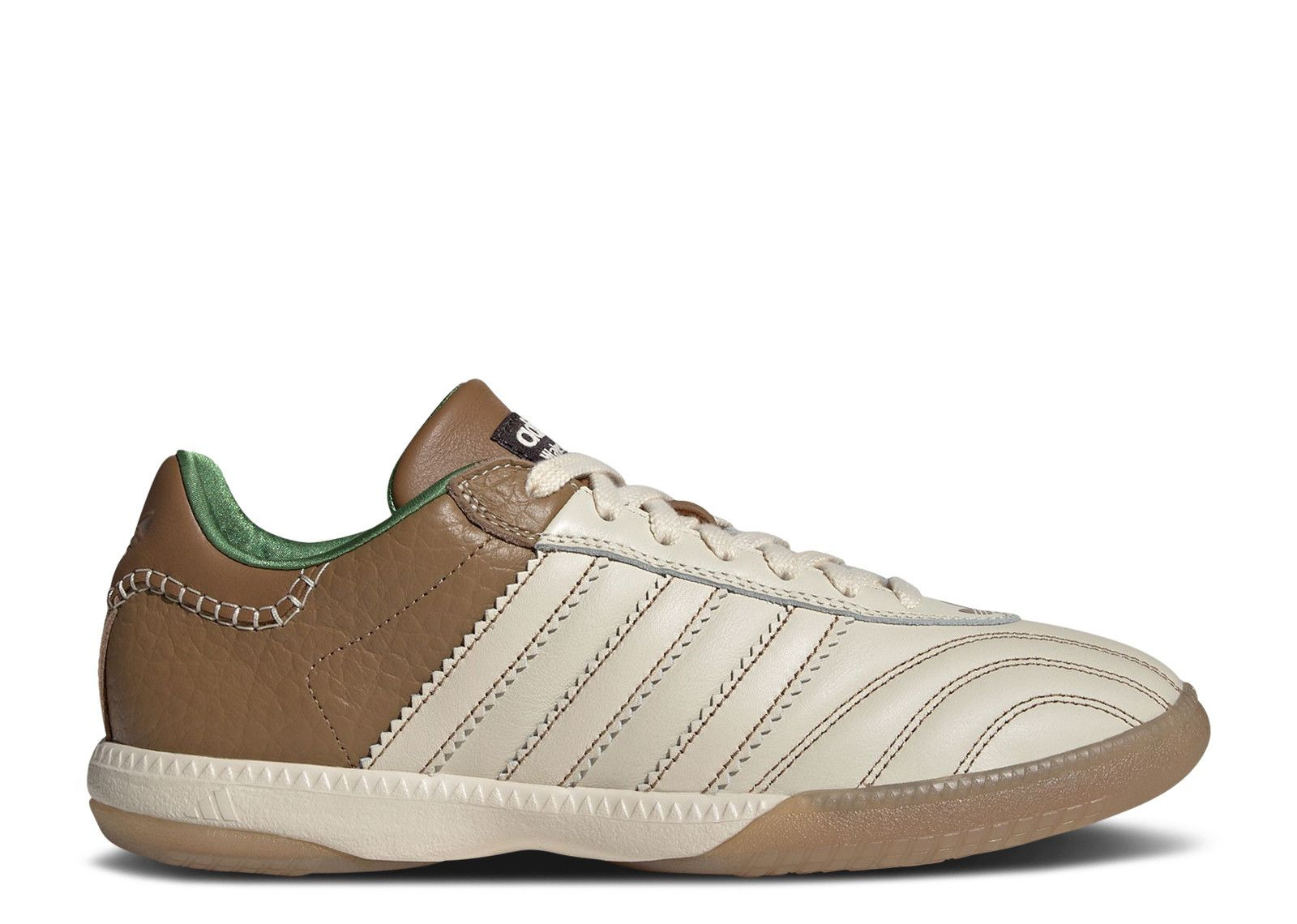 WALES BONNER X SAMBA MILLENNIUM 'NAPPA PACK - WONDER WHITE BROWN' - 1