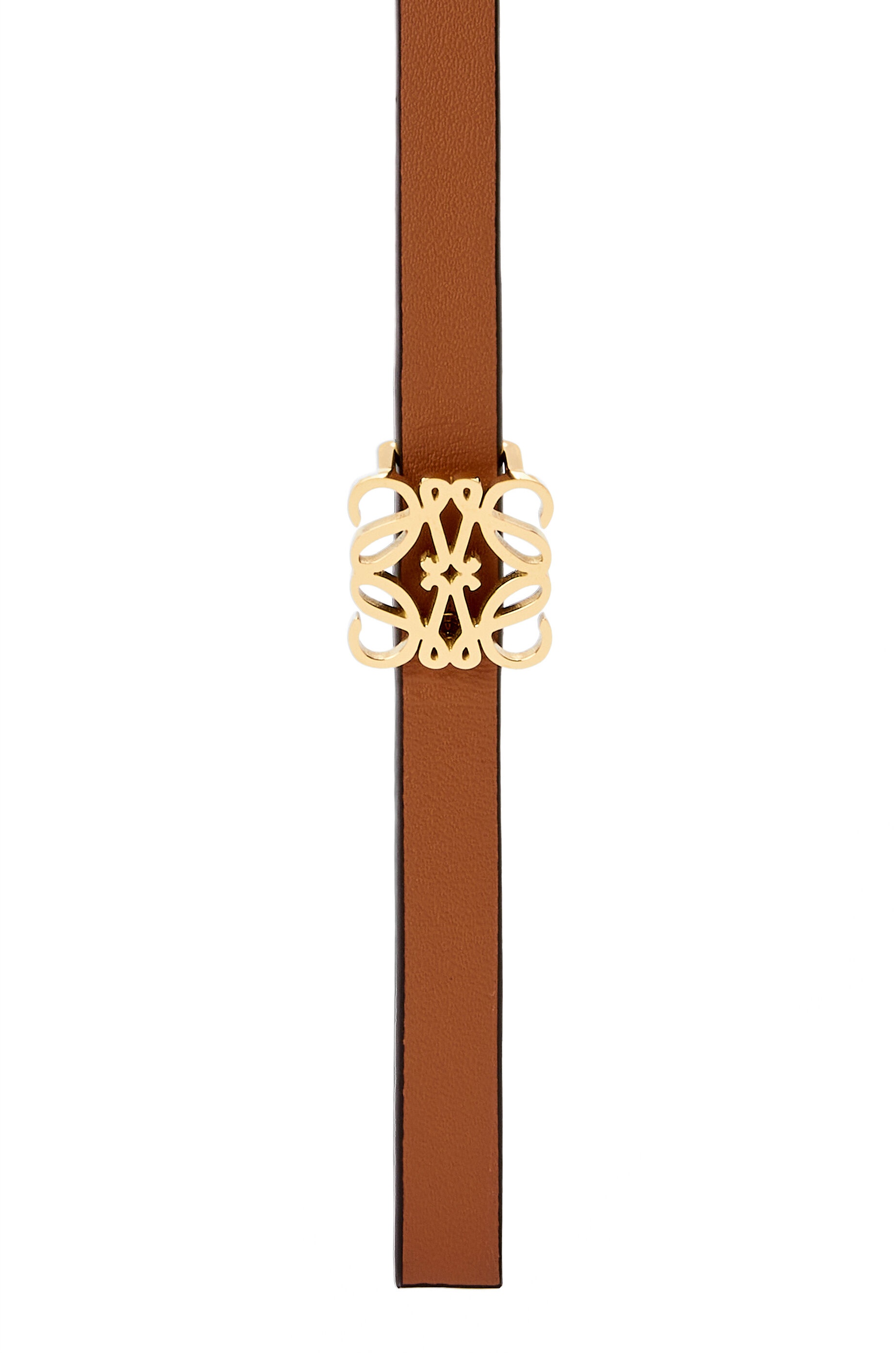 Anagram belt in smooth calfskin - 3
