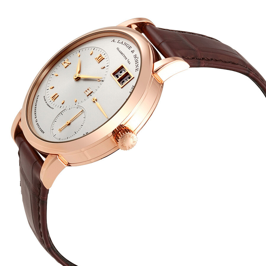 Pre-owned A. Lange & Sohne Grand Lange 1 Silver Dial Men's Watch 117.032 - 2