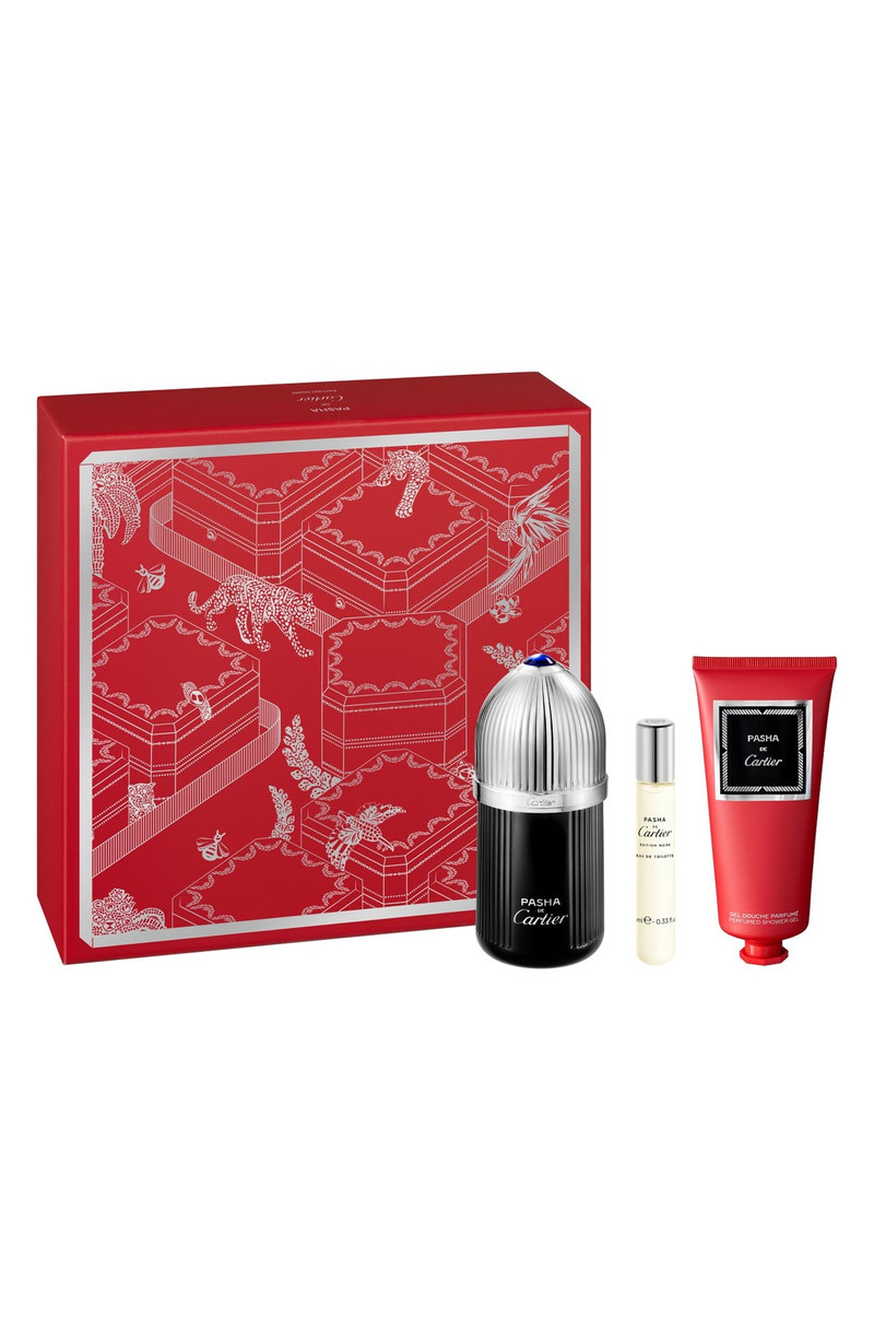 Pasha de Cartier Édition Noire Eau de Toilette 3-Piece Gift Set $143 Value at Nordstrom 1