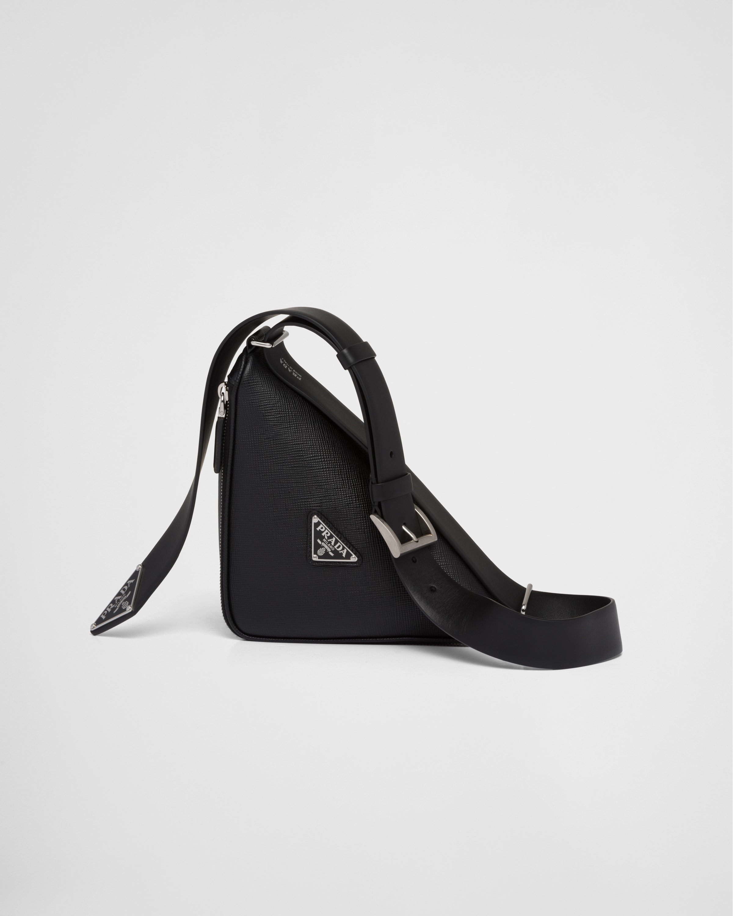 Saffiano leather belt bag - 1