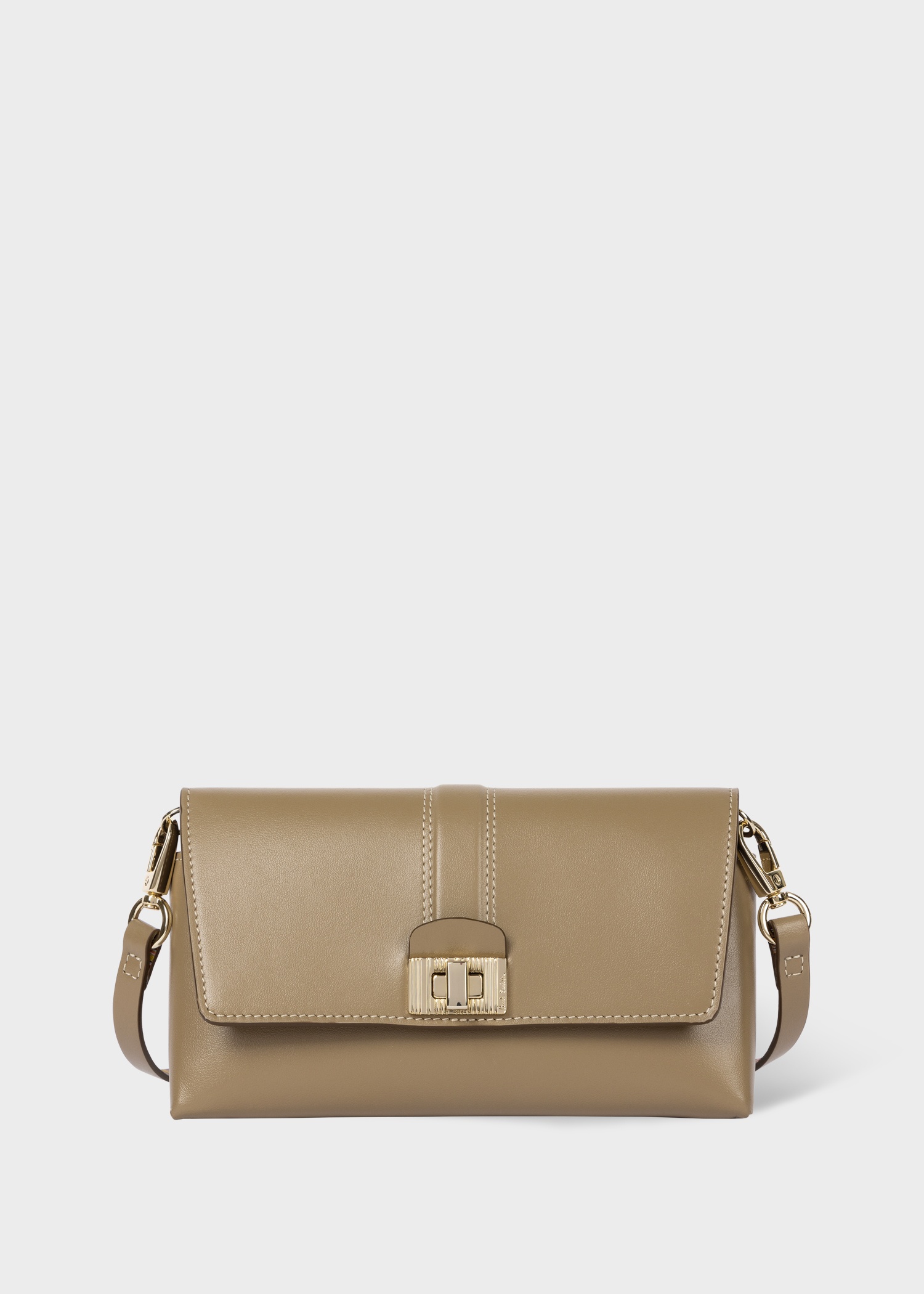 Women's Light Brown Phone Bag - 1
