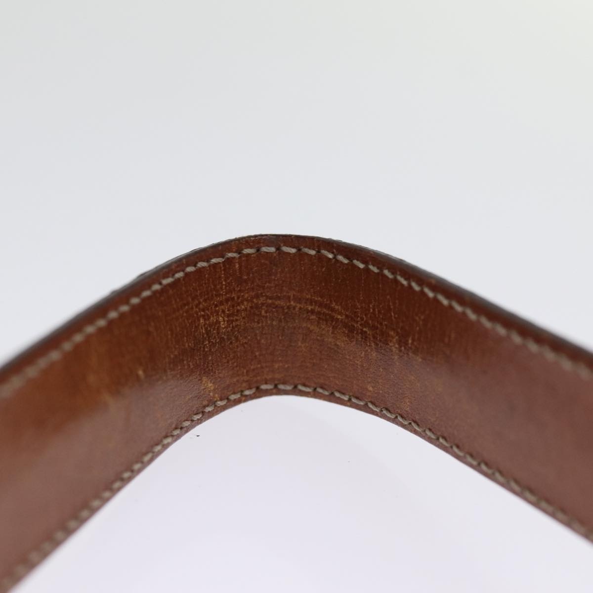 CELINE Macadam Canvas Shoulder Bag Pvc Brown - 8