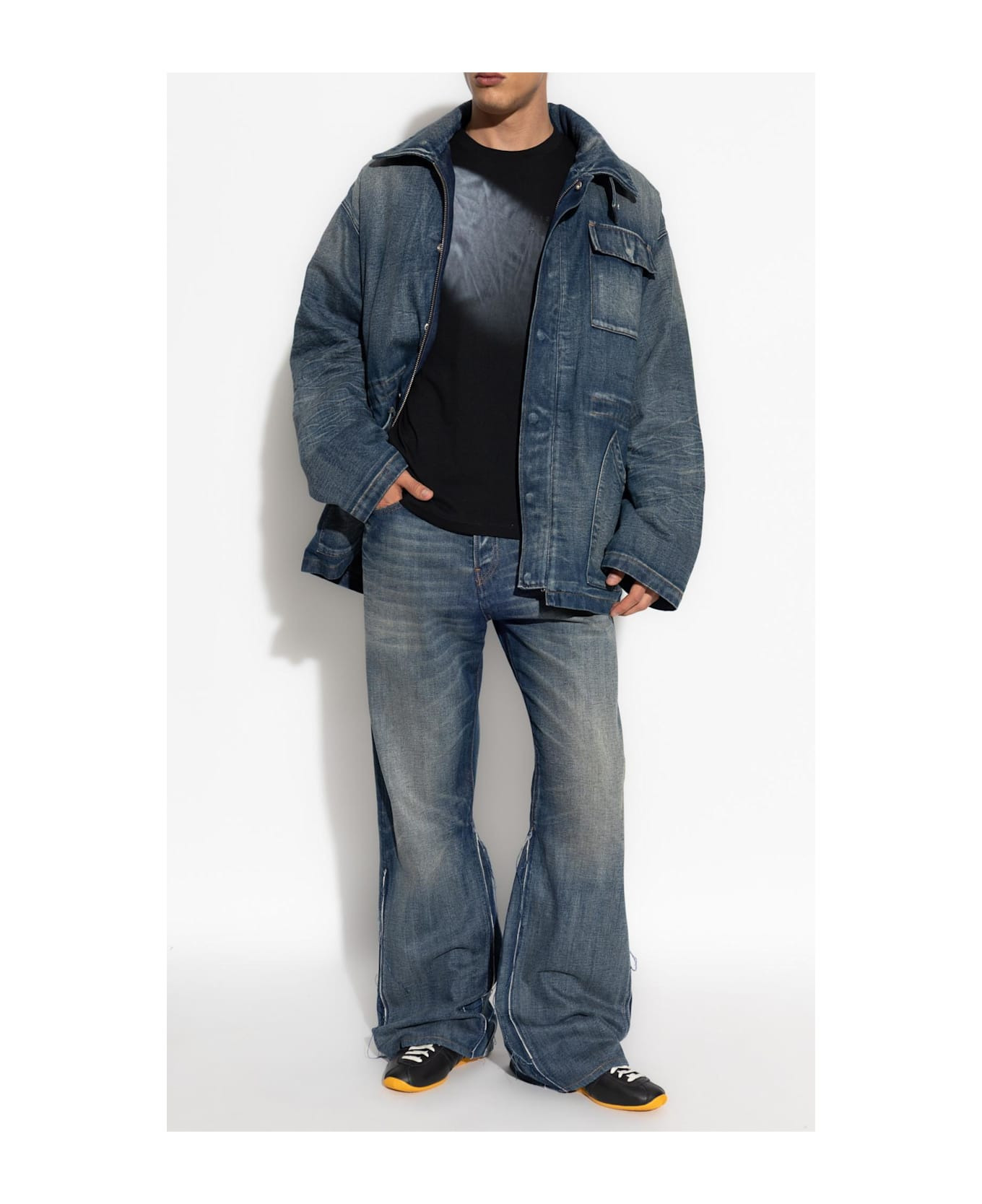 Mm6 Maison Margiela Jeans With A `vintage` Effect - 2
