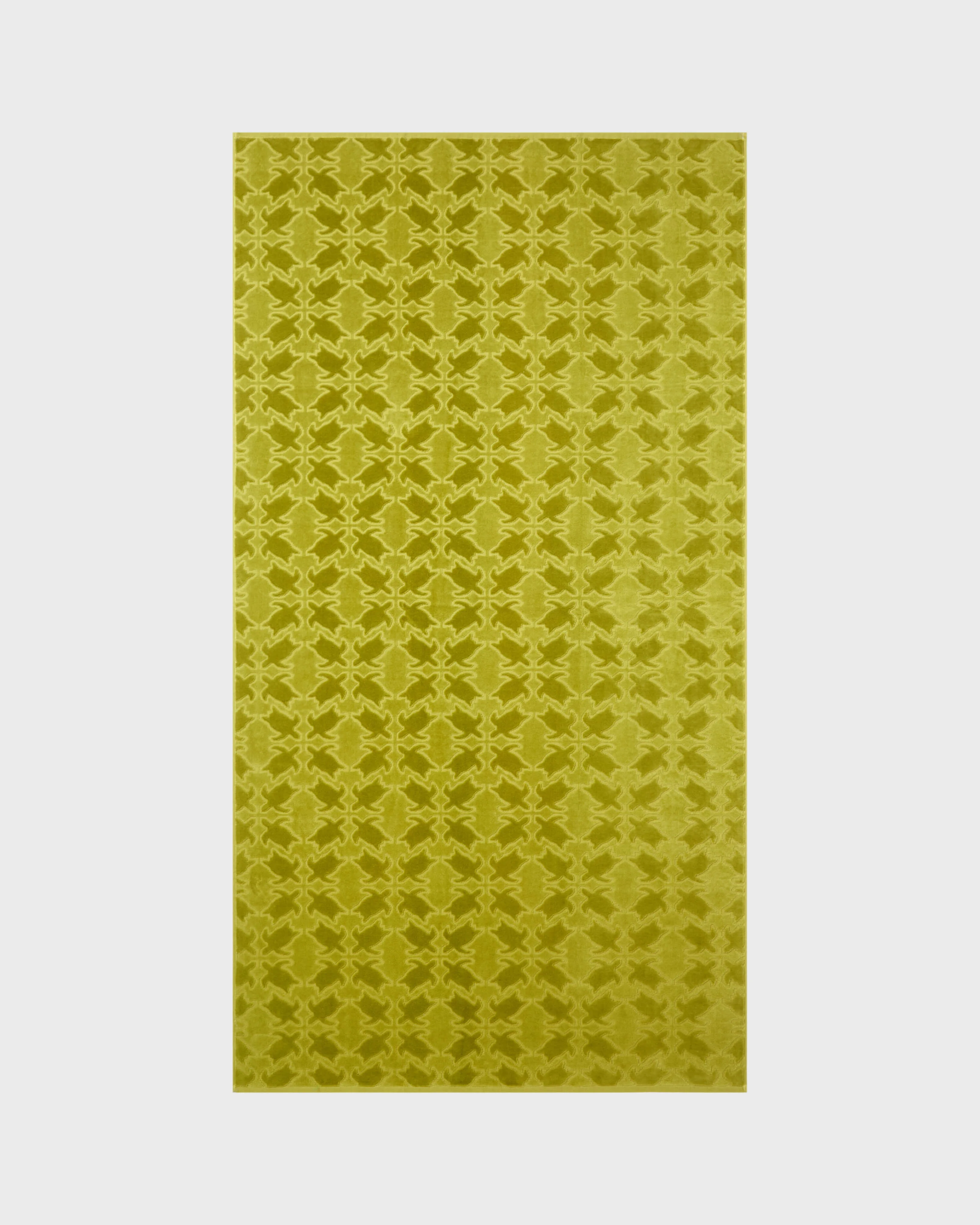 COTTON BEACH TOWEL TURTLES NET JACQUARD - 1