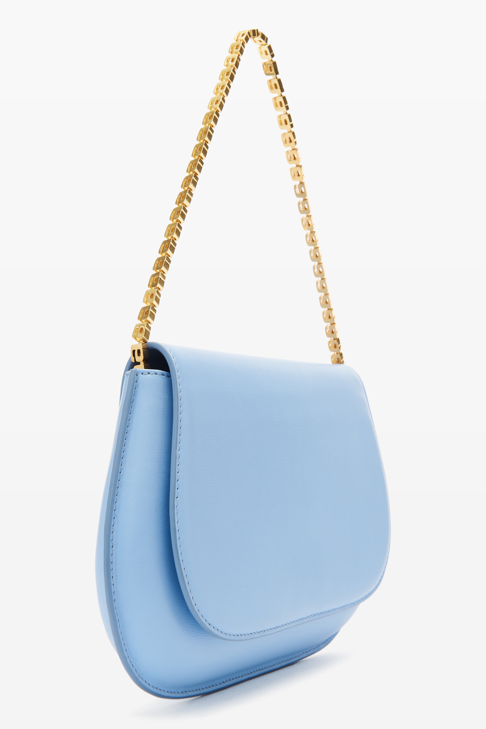 CREST FLAP BAG IN LEATHER - 2