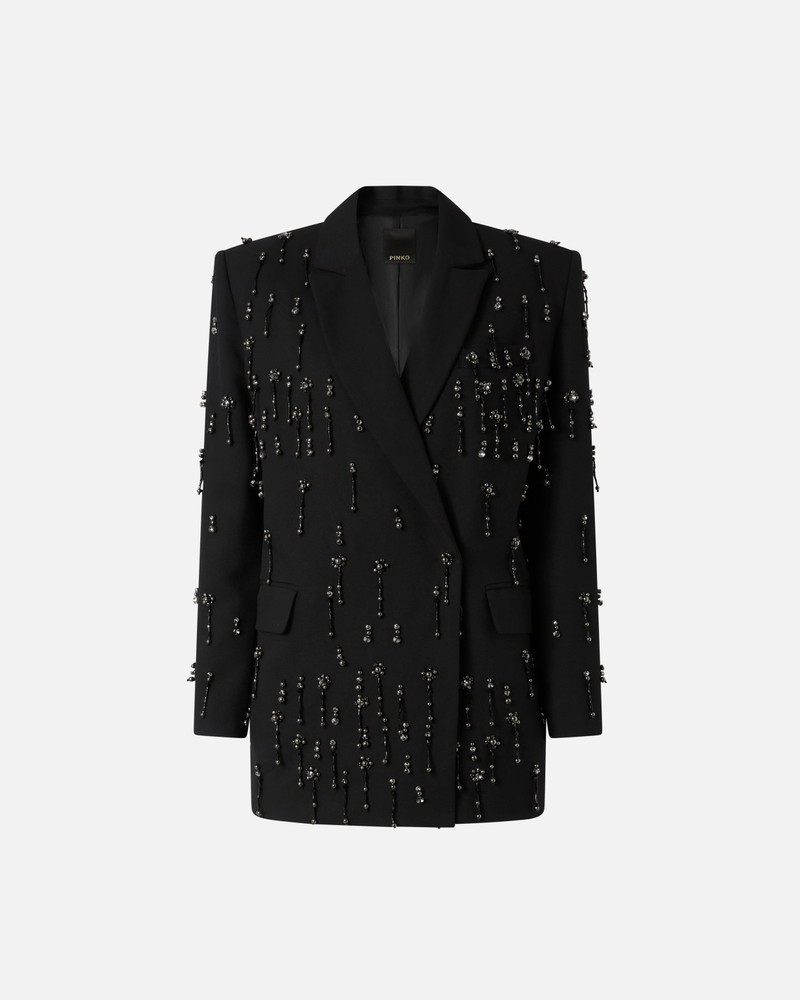 BLAZER WITH CRYSTALS AND PEARLS 1