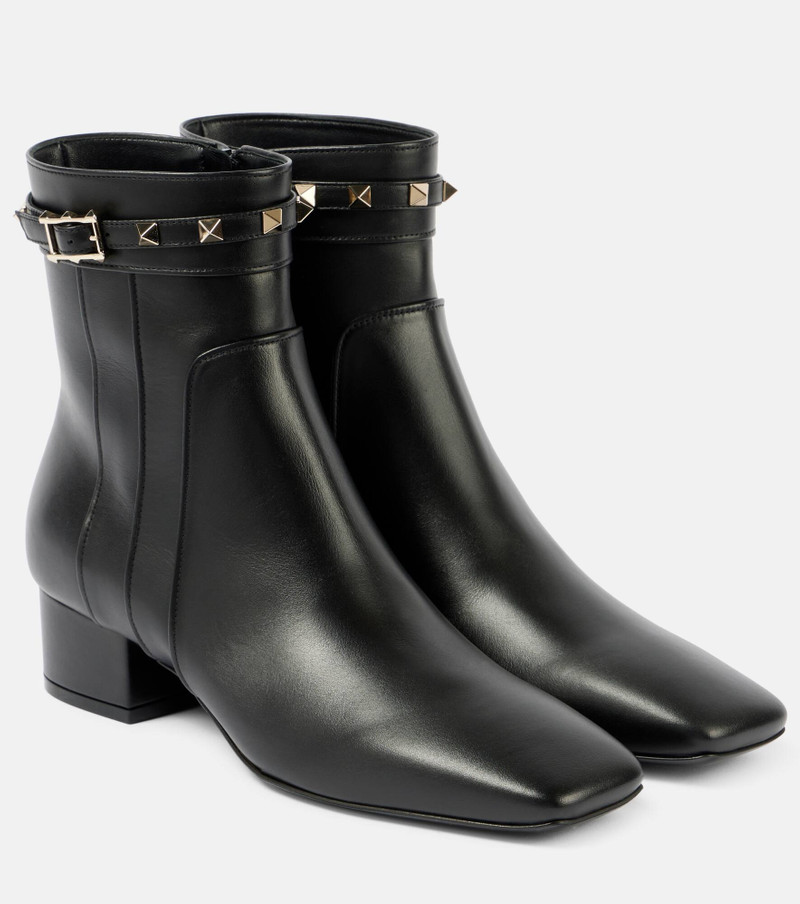 Rockstud 40 leather ankle boots - 1