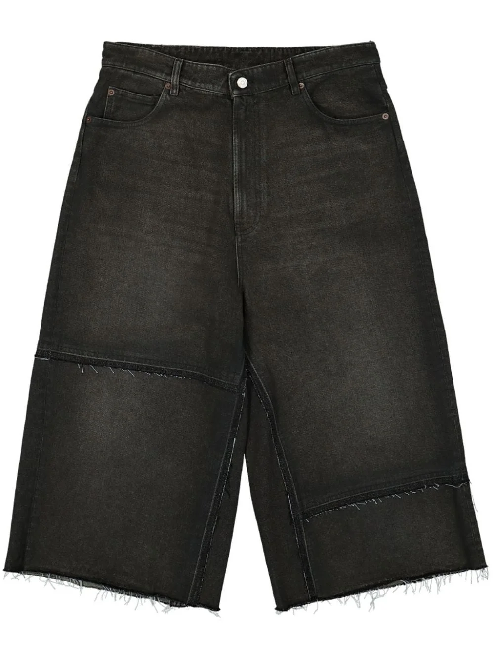 denim shorts - 1