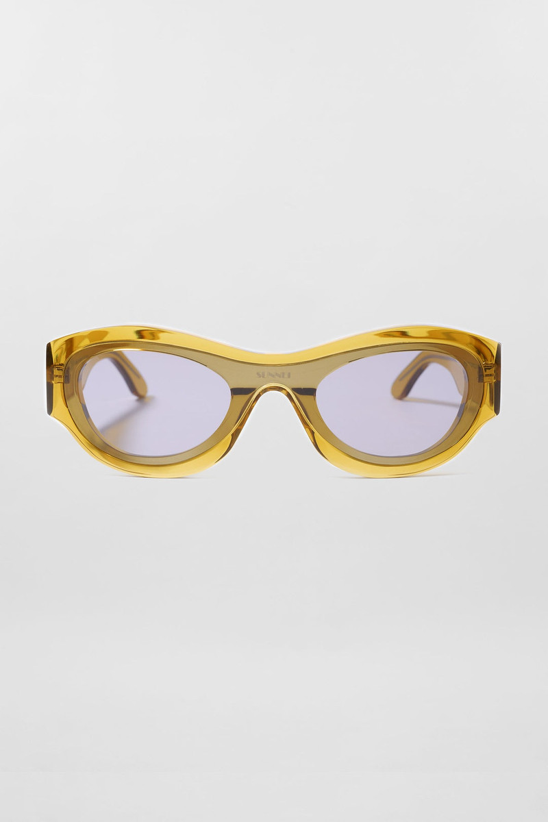 PROTOTIPO 5 SUNGLASSES / transparent mustard 1