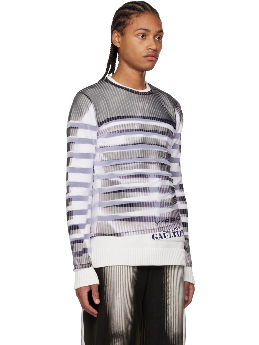 White Jean Paul Gaultier Edition Sweater - 2