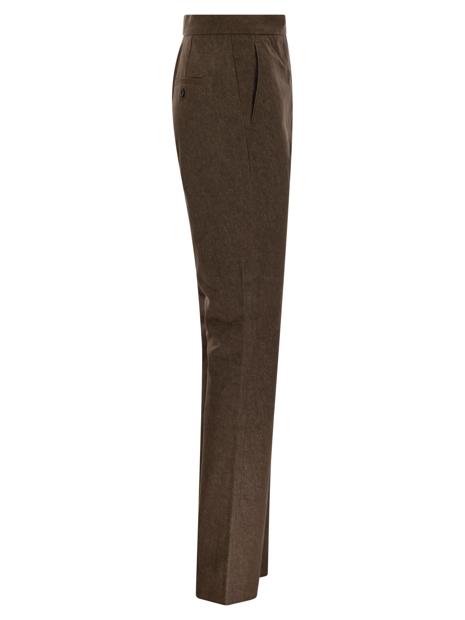 Maxmara Women Galizia - Slim Fit Cotton Trousers - 3