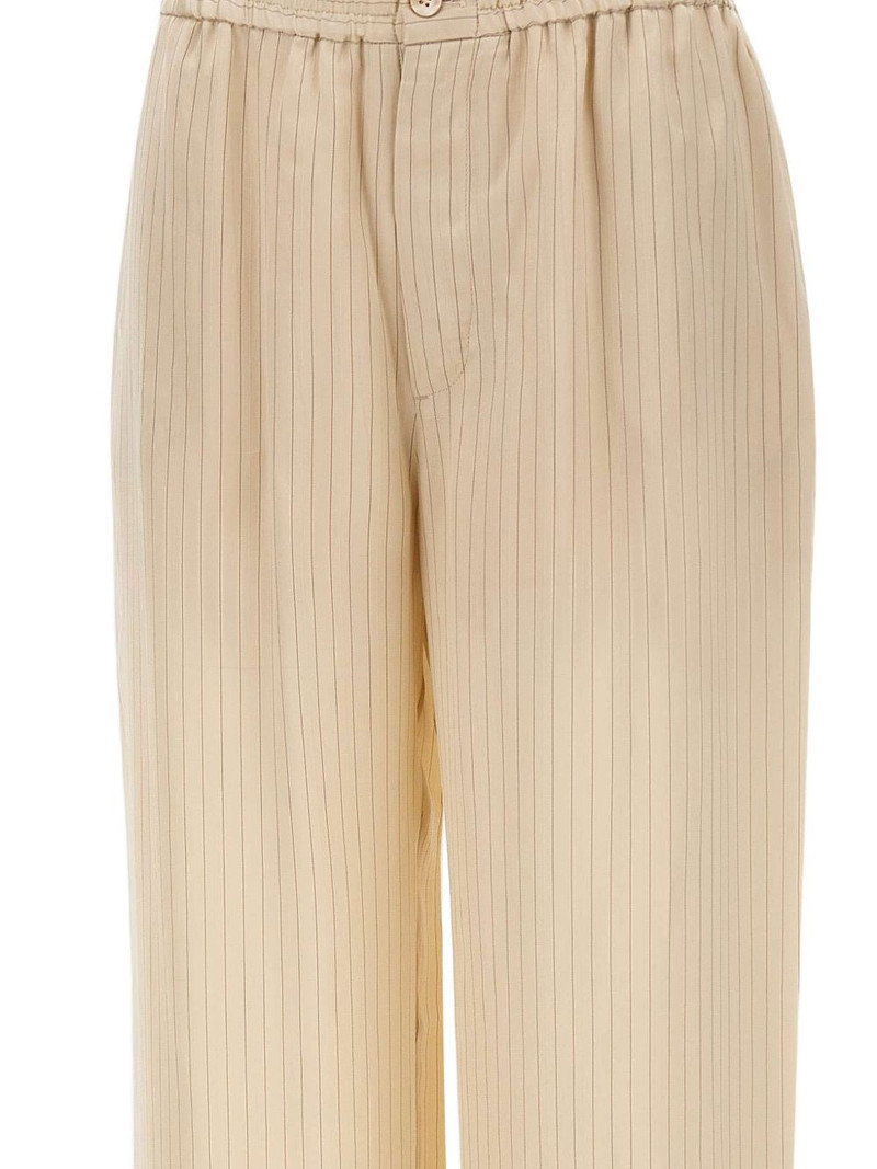 pinstripe elasticated trousers 4