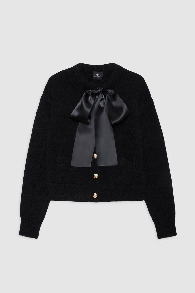 Rhodes Cardigan - Black - 1