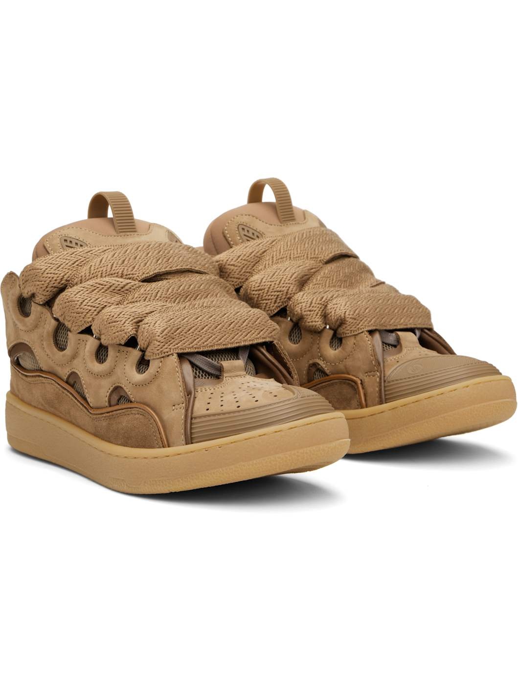 SSENSE Exclusive Brown Curb Sneakers - 4