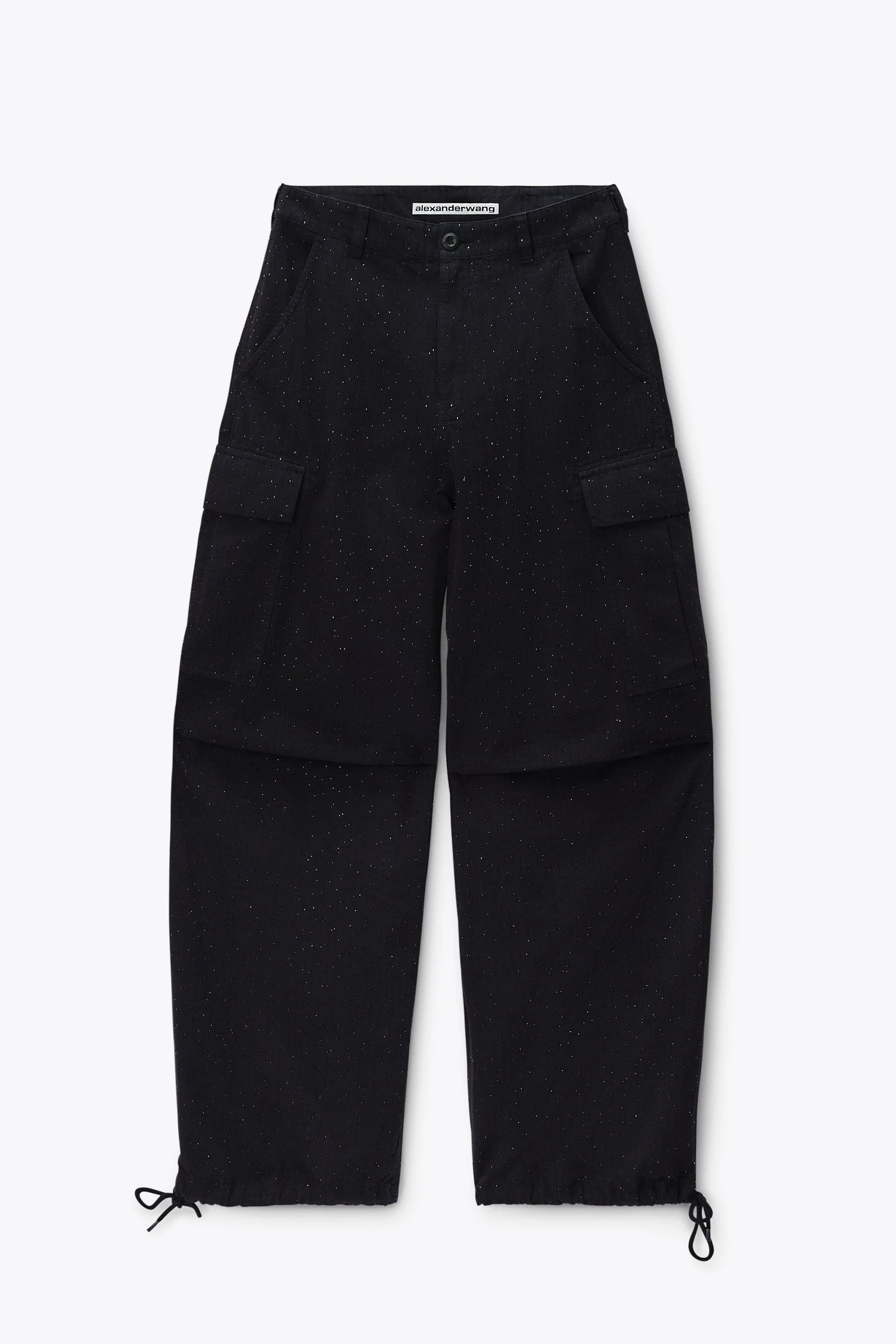 crystal hotfix cargo pant - 1