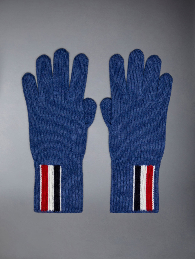 Merino Wool Stripe Jersey Gloves 1