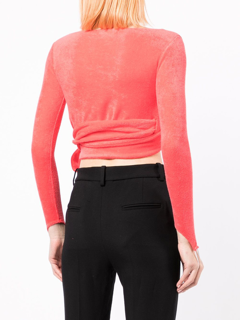 Dramady tie-fastened top 4