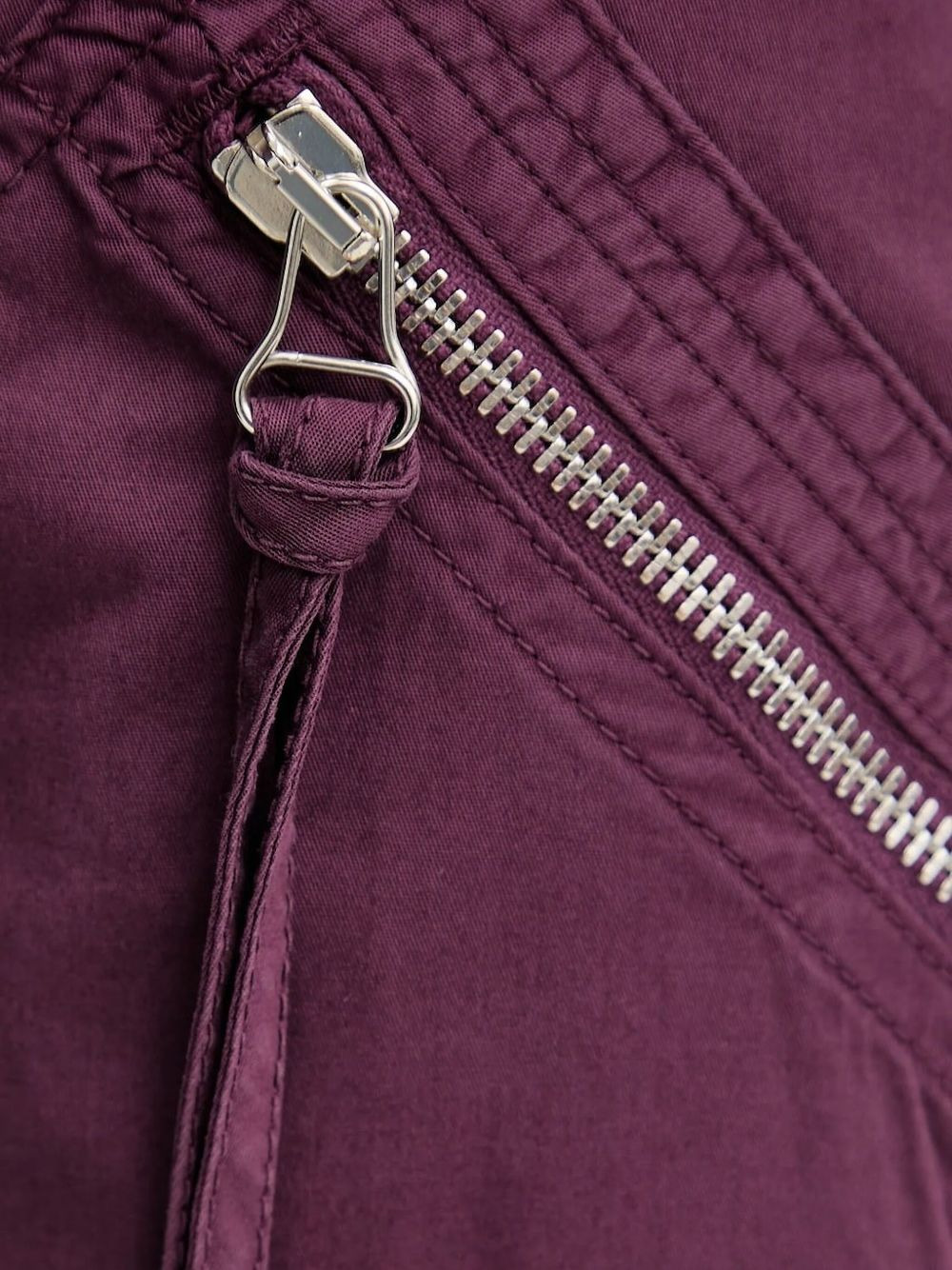 zipped-pockets short shorts - 3